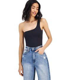 And Now This Womens Double-Layered One-Shoulder Sleeveless Bodysuit - Macys at Macys