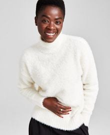 And Now This Womens Mockneck Eyelash Sweater Created for Macys - Macys at Macys