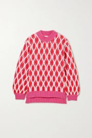 Anders Cable-Knit Wool-Blend Sweater by Stine Goya at Net A Porter