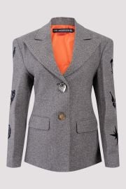 Andersson Bell Haruko Herringbone Ma-1 Jacket - Fabric of Society at Fabric of Society