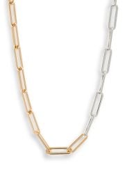 Andi Paperclip Link Necklace at Nordstrom