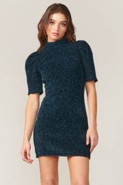 Andrea Cozy Lurex Sweater Dress ndash at Adelyn Rae