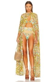 Andrea Iyamah Akro Cover Up Cape at Revolve