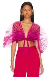 Andrea Iyamah Hibi Crop Top at Revolve