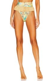 Andrea Iyamah Lasa High Rise Bikini Bottom at Revolve