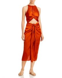 Andrea Iyamah Reni Twisted Sleeveless Dress Swim Cover-Up   Bloomingdales at Bloomingdales