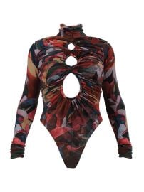 Andrea Iyamah Salle Mesh Bodysuit Swimwear World at Swimwear World