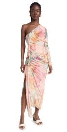 Andrea Iyamah Turi Mesh Dress Zuli Print XL at Shopbop