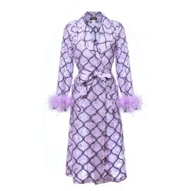 Andreeva Lavender Coat at Wolf & Badger