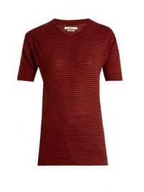 Andreia striped linen-blend T-shirt at Matches