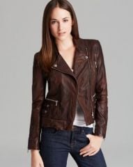 Andrew Marc Leather Jacket - Leandra at Bloomingdales