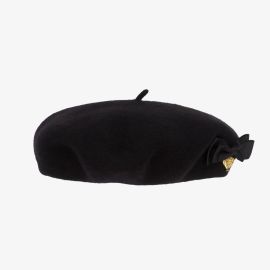 Angel s Face Black Wool Beret at Childrensalon