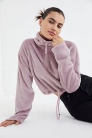 Angela Fleece Pullover Top at Urban Outfitters