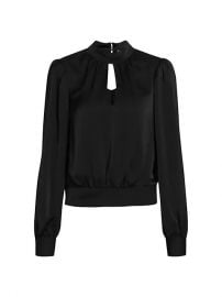 WornOnTV: Victoria’s keyhole mock neck blouse on The Young and the ...