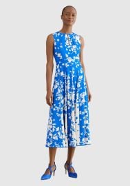 Angelica Pleated Fit-Flare Midi Dress at Nordstrom