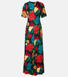 Angelica floral maxi dress at Mytheresa