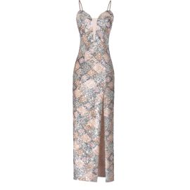 Angelika Jozefczyk Embroidery Sequin Dress Lena at Wolf & Badger