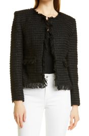 Angelina Sequin Tweed Jacket at Nordstrom