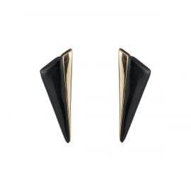 Angled Pyramid Post Earrings at Alexis Bittar