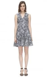 Animal Jacquard Dress at Rebecca Taylor