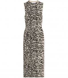 Animal-jacquard dress at Mytheresa