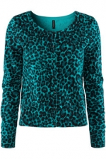 Animal print cardigan at H&m