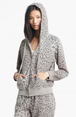 Animal print hoodie at Nordstrom