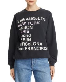 Anine Bing City Love Sweatshirt Women - Bloomingdale s at Bloomingdales