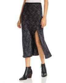 Anine Bing Dolly Zebra-Print Silk Skirt Women - Bloomingdale s at Bloomingdales