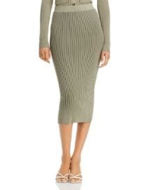 Anine Bing Julian Ribbed Pencil Skirt   Bloomingdales at Bloomingdales