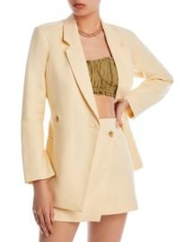 Anine Bing Kaia Linen Blazer Bloomingdales at Bloomingdales