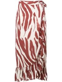 Anine Bing Lucky Wrap Skirt - Farfetch at Farfetch