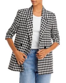 Anine Bing Madeleine Houndstooth Blazer Bloomingdales at Bloomingdales