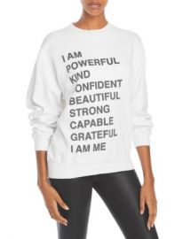 Anine Bing Ramona Empowerment Sweatshirt Women - Bloomingdale s at Bloomingdales