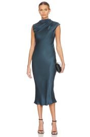 Anine Bing Samantha Silk Dress at Revolve