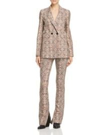 Anine Bing Snakeskin-Print Blazer Pants Bloomingdales at Bloomingdales