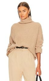 Anine Bing Sydney Sweater In Camel at Revolve