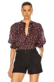 Anita Button Down Top Frame at Forward