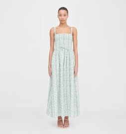 Anita Nap Dress in Green Provence Floral at Hill House Home