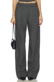 Aniye By Daliah Baggy Pant In Stone Check at Revolve