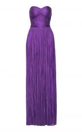 Anjoux Metallic Tulle Maxi at Moda Operandi