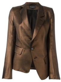 Ann Demeulemeester Metallic Blazer at Farfetch