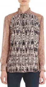 Ann Perkins printed blouse at Barneys