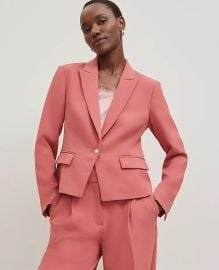 Ann Taylor Fitted Blazer and The Wide Leg Pant at Ann Taylor