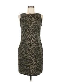 Ann Taylor Leopard Print Dress at Thred Up