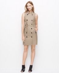 Ann Taylor Sleeveless Trench Dress at Ann Taylor