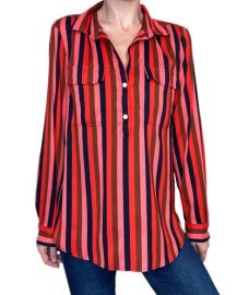 Ann Taylor Striped Blouse at Ann Taylor