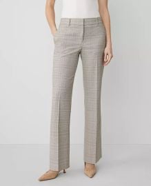 Ann Taylor The Jayne Trouser Pant in Plaid at Ann Taylor