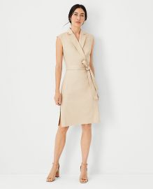 Ann Taylor Zipper Wrap Dress at Ann Taylor