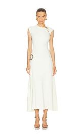 Anna Quan Adeline Dress In Silence at Revolve